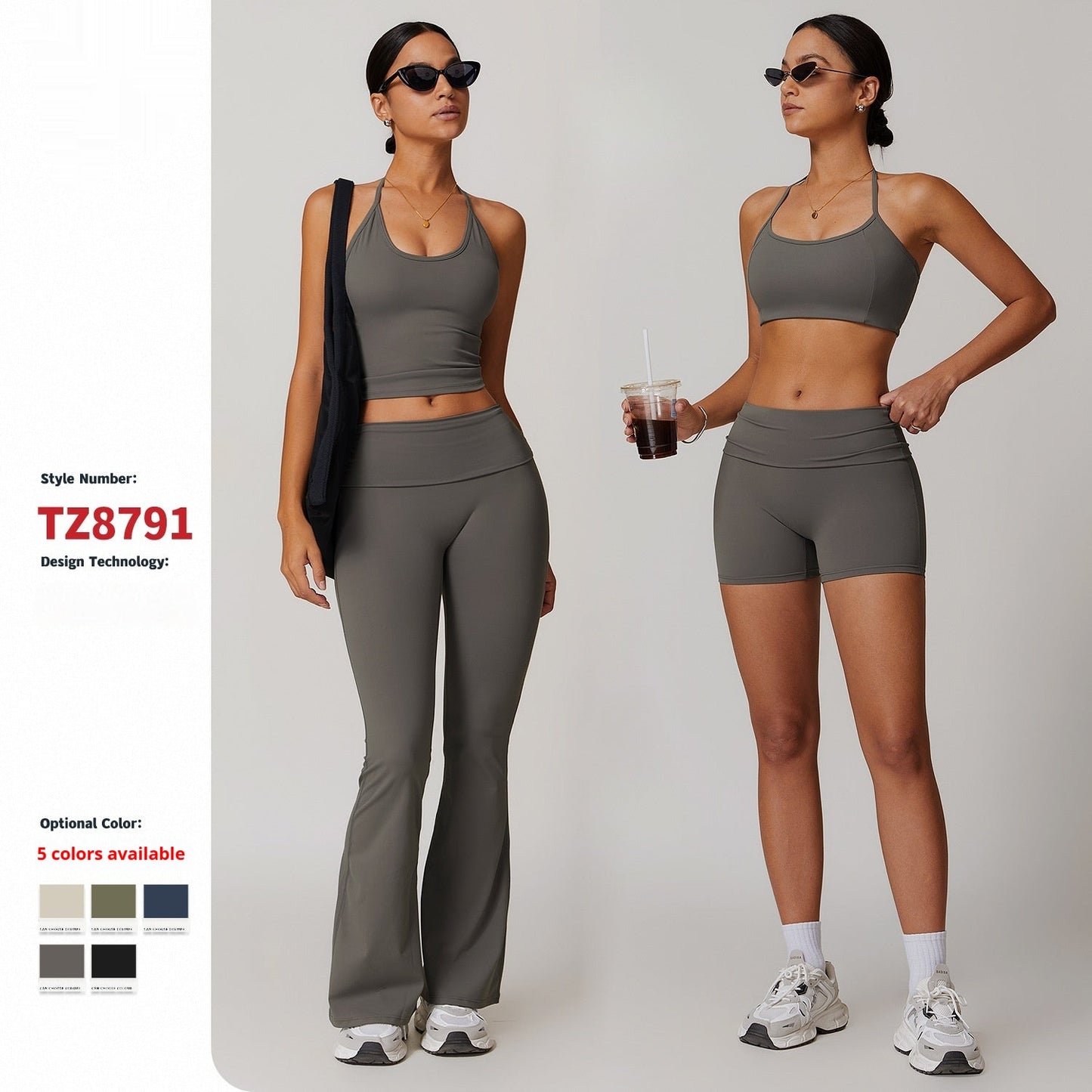Yoga Set Dames Sneldrogend 2-Delig Sportief