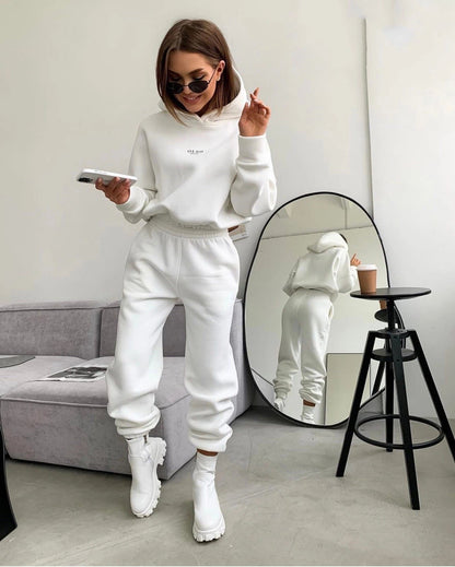 Dames Loungewear Set Jogger en Hoodie Comfortabel Zacht