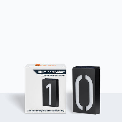 Zonne-energie Huisnummer Verlichting LED