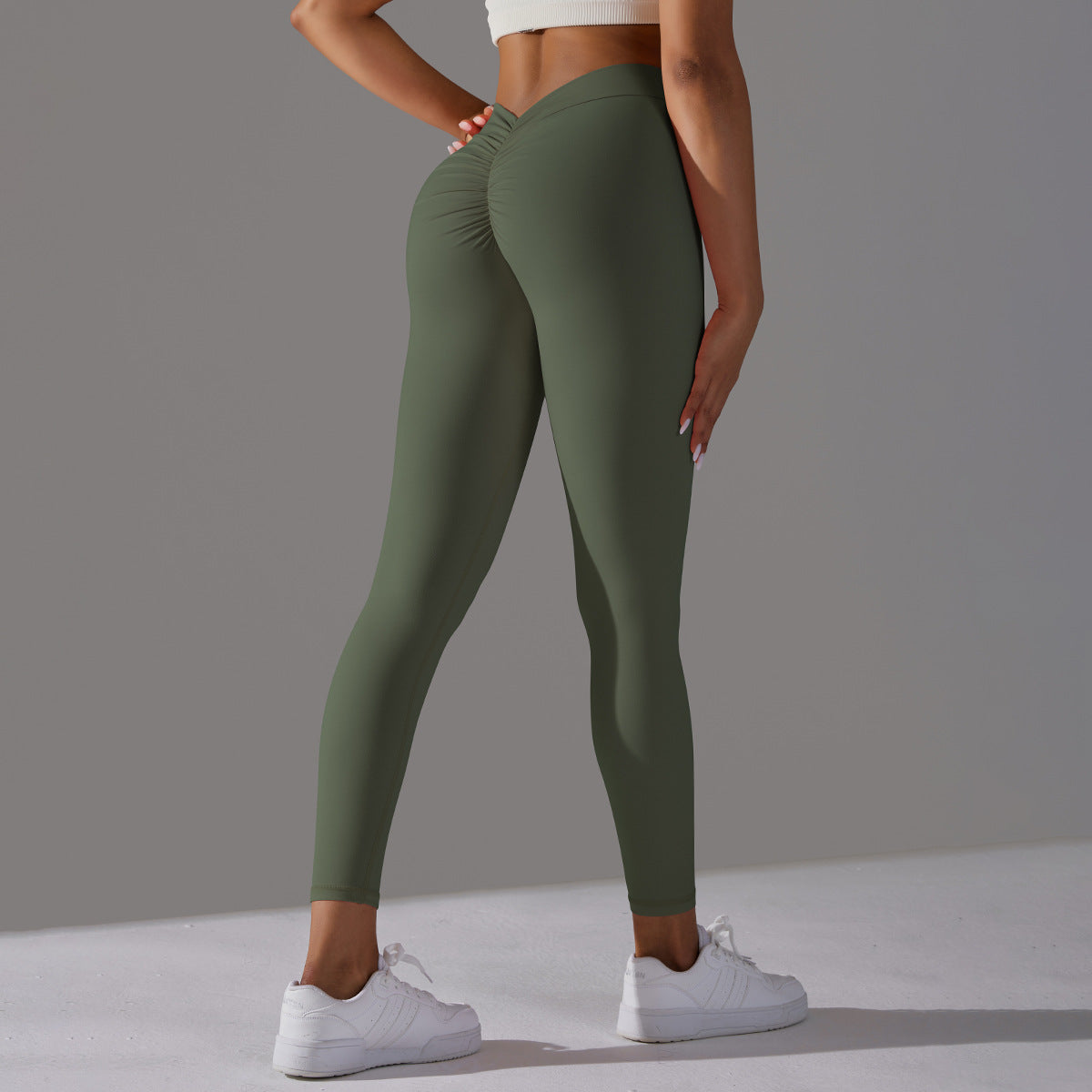 Dames Sportlegging Push-Up met Scrunch Effect