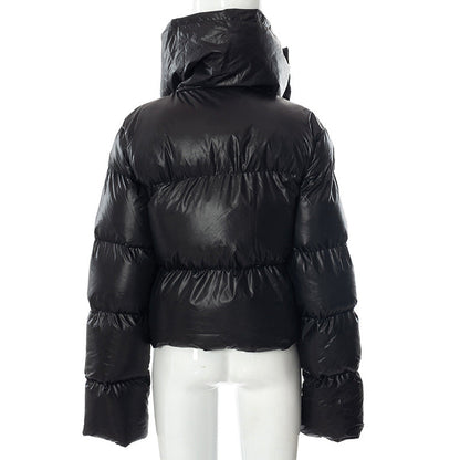Dames Pufferjas Hoge Kraag Warm en Licht