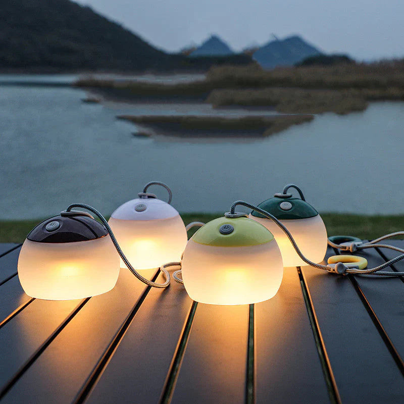 Campinglamp Vintage Stijl Dimbaar Met batterijen