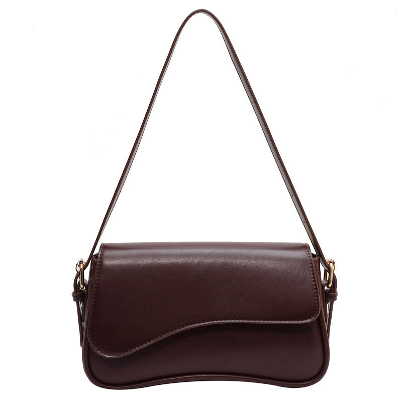 Dames Handtas Vegan Leer Golvend Design Elegante Stijl