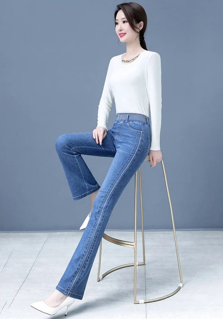 Hoge Taille Jeans voor Vrouw