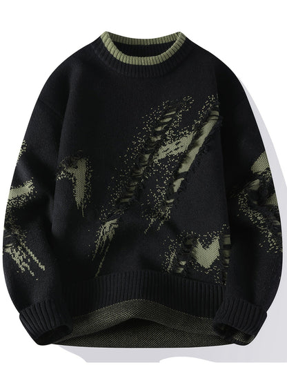 Gebreide Trui Oversized Trendy Heren
