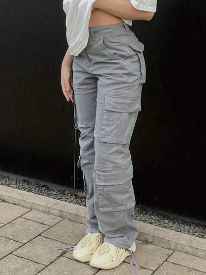 LUNA Azura Cargo Jeans voor Trendy Comfort