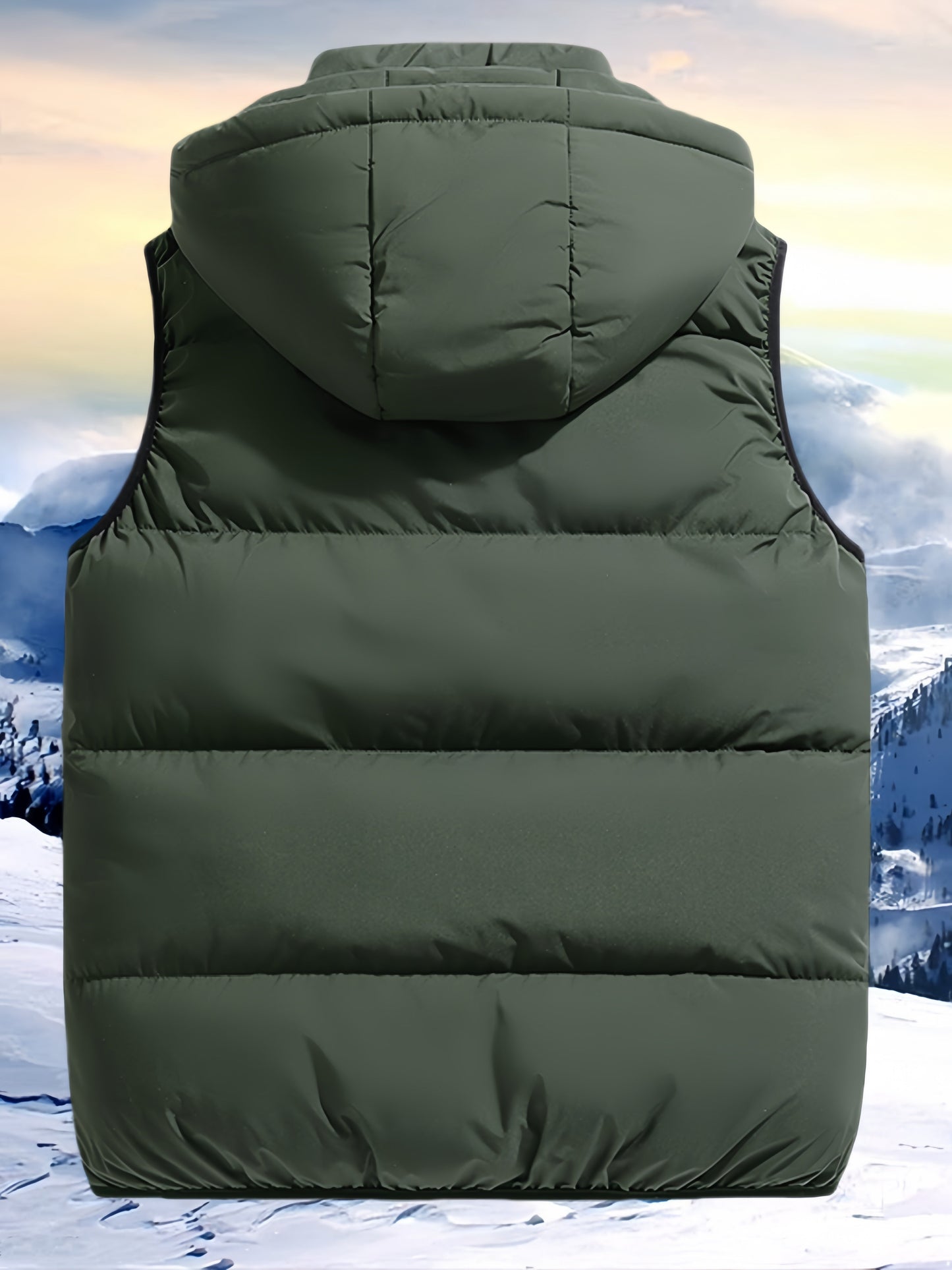 Domenico | Gilet leggero con cappuccio