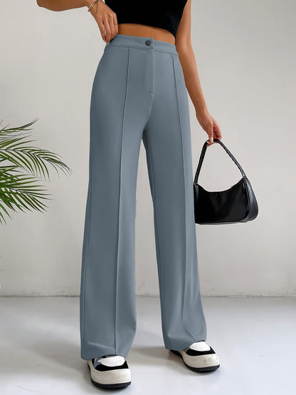 Damesbroek Hoge Taille Plissé Zomerbroek voor Vrouw