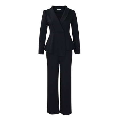 Dames Blazer Set Tweedelig Pantalon Pak
