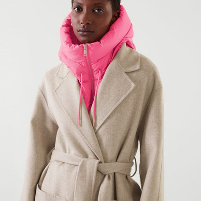 Dames Gewatteerde Capuchon Accessoire Stijlvol Warm - Mode Vibes