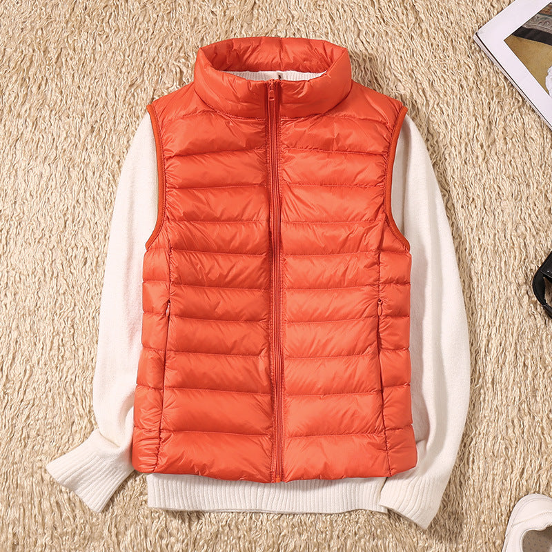 Dames Bodywarmer Lichtgewicht Gewatteerd Warme Vest