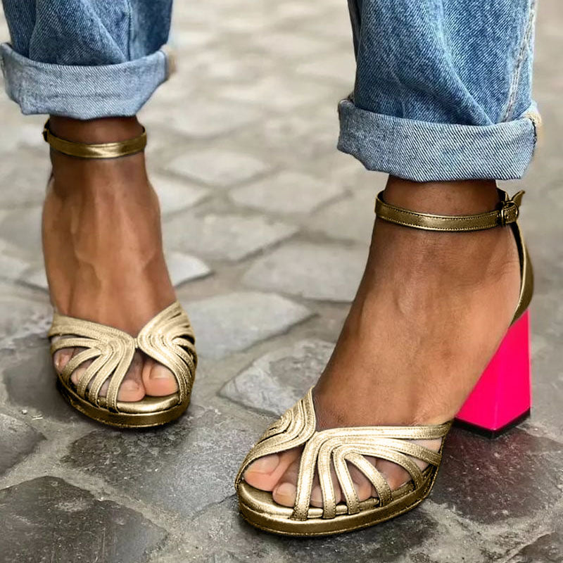 Dames Sandalen Verfijnd Elegant - Mode Vibes
