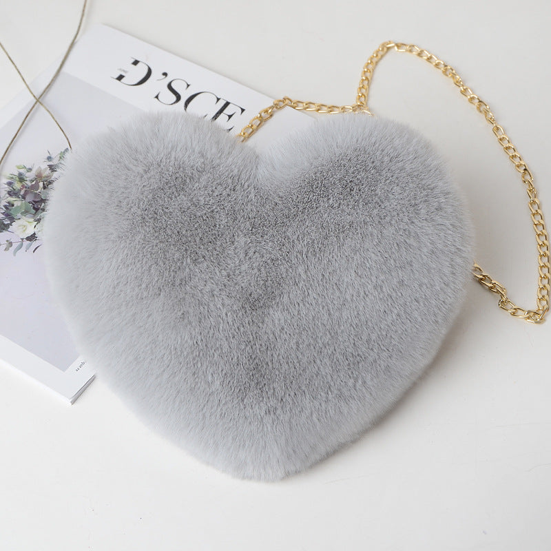 Dames Schoudertas Hartvormig Met Ketting Lindsey