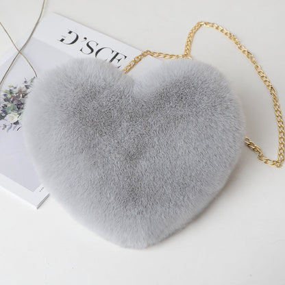 Dames Schoudertas Hartvormig Met Ketting Lindsey