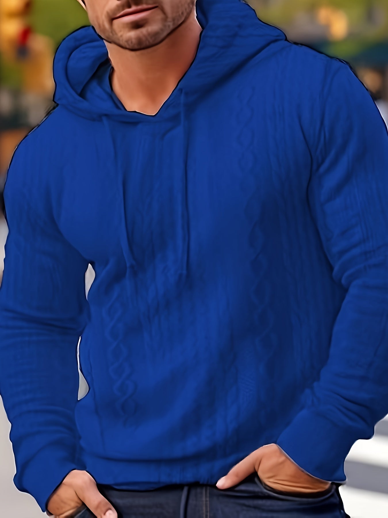 Heren Hoodie Milo - Zwart Moderne Stijl