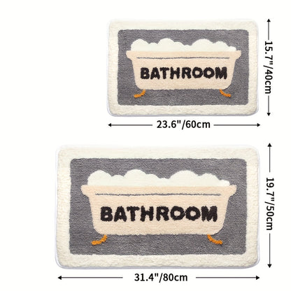 Badkamermat Antislip Superabsorberend voor Douche en Vloer