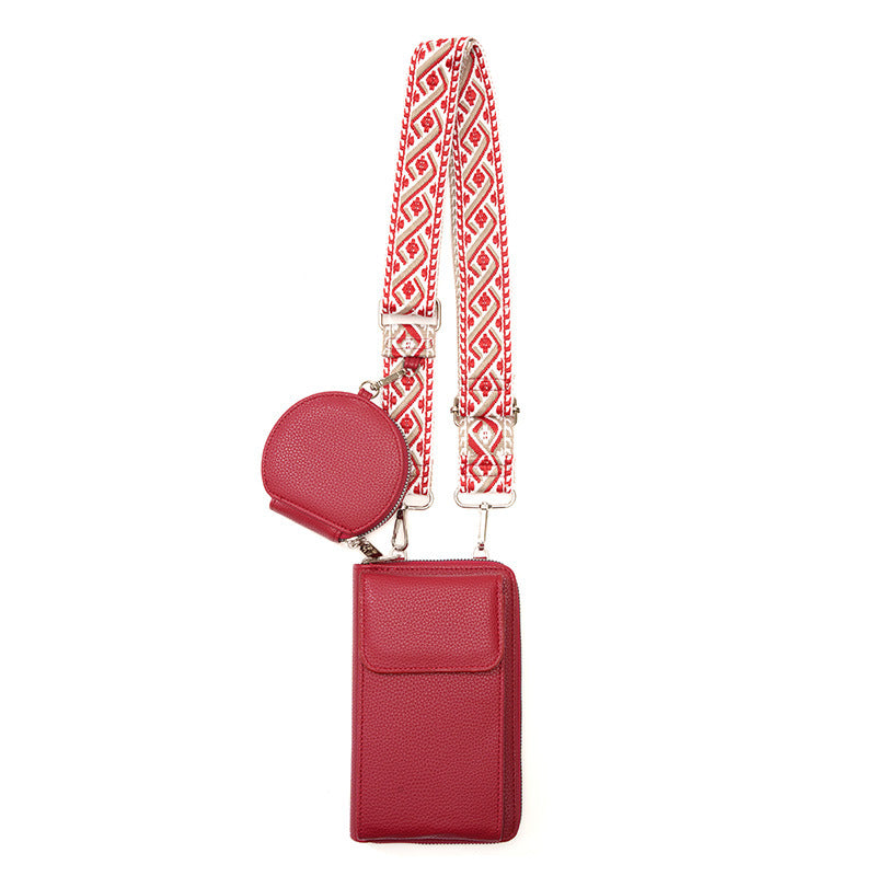 Dames Crossbody Tas met Telefoonvak Stijlvol Design