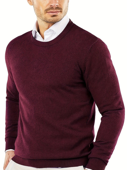 Gebreide Trui Ronde Hals Trendy Dameskleding