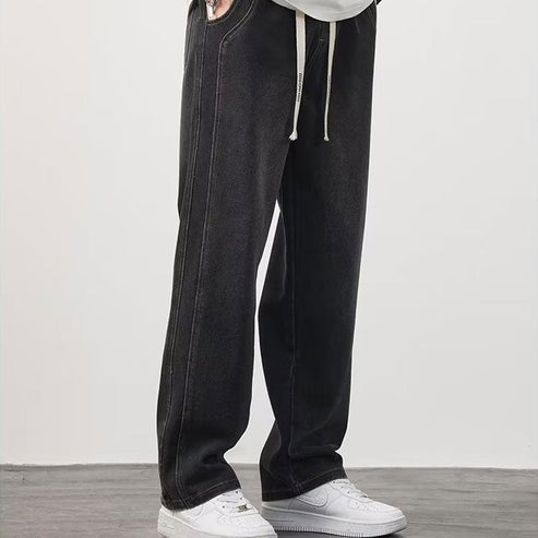 Herense Jeans Rechte Pijp Luchtig en Comfortabel