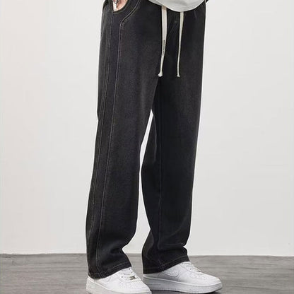 Herense Jeans Rechte Pijp Luchtig en Comfortabel