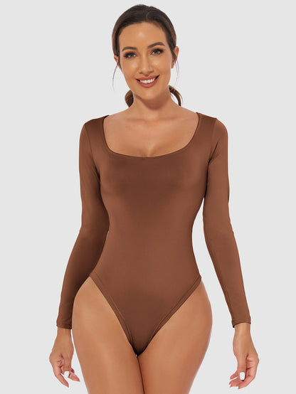 Dames Bodysuit Lange Mouwen Comfortabel Corrigerend