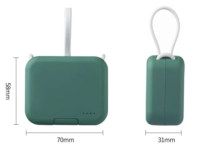 Powerbank 5000mAh Compact Oplader