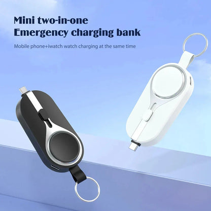 Draadloze Oplaadclip voor Telefoon en Smartwatch