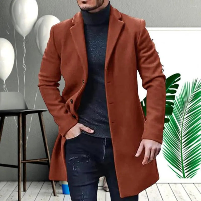 Mannenjas Stijlvol Waterproof Herenjas