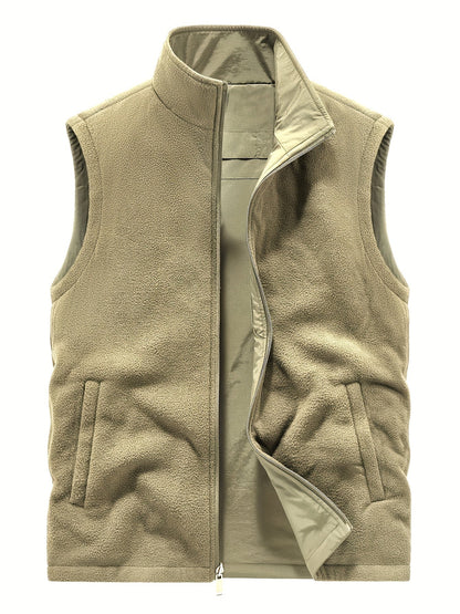 Emiliano | Cardigan reversibile senza maniche
