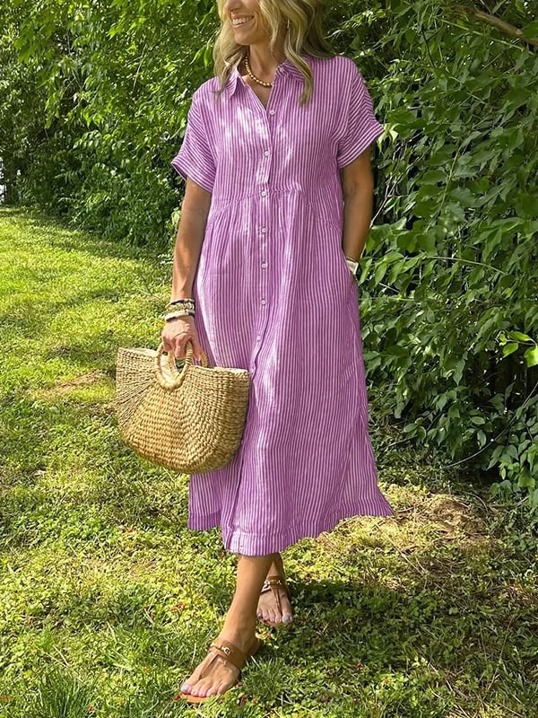 Dames Maxi-jurk Vloeiende Pasvorm