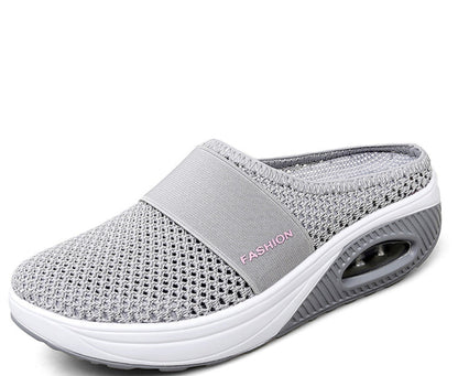 Dames Orthopedische Sneaker Mesh Instapschoen Comfortabel