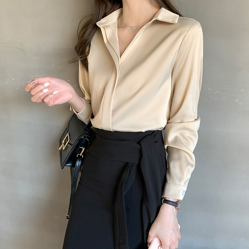 Dames Blouse Elegante Stijlvolle Korte Mouw