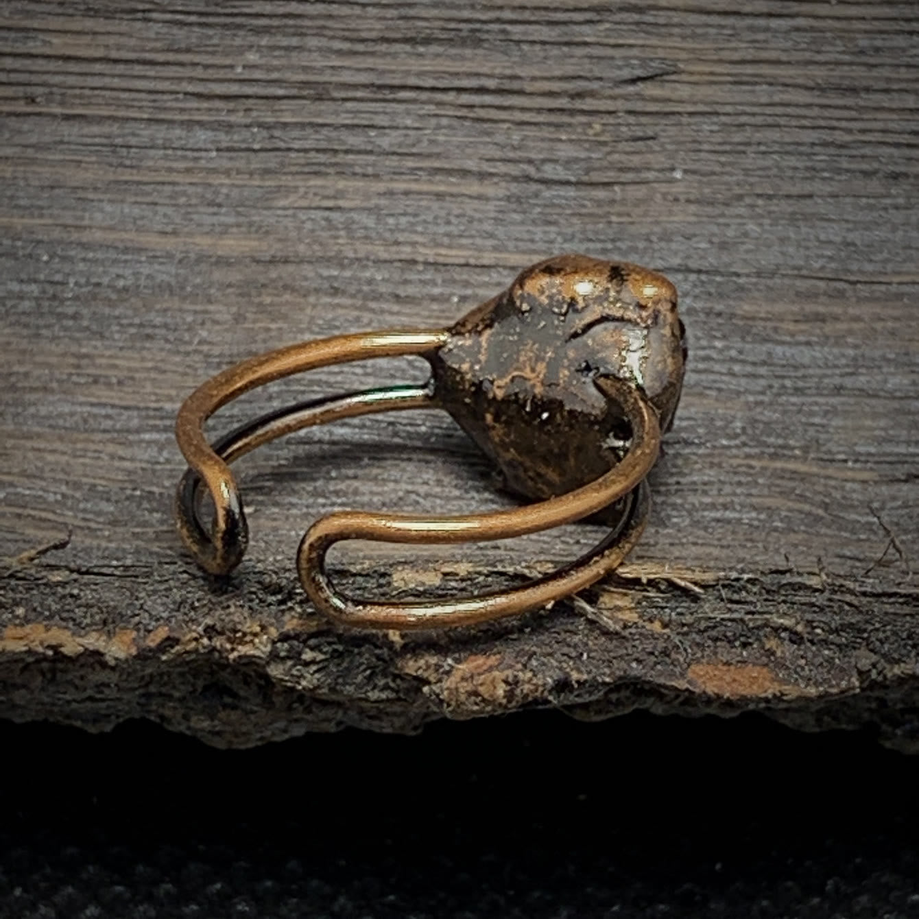 Natuurlijke Geboortesteen Ring Selina Zilver Kleur