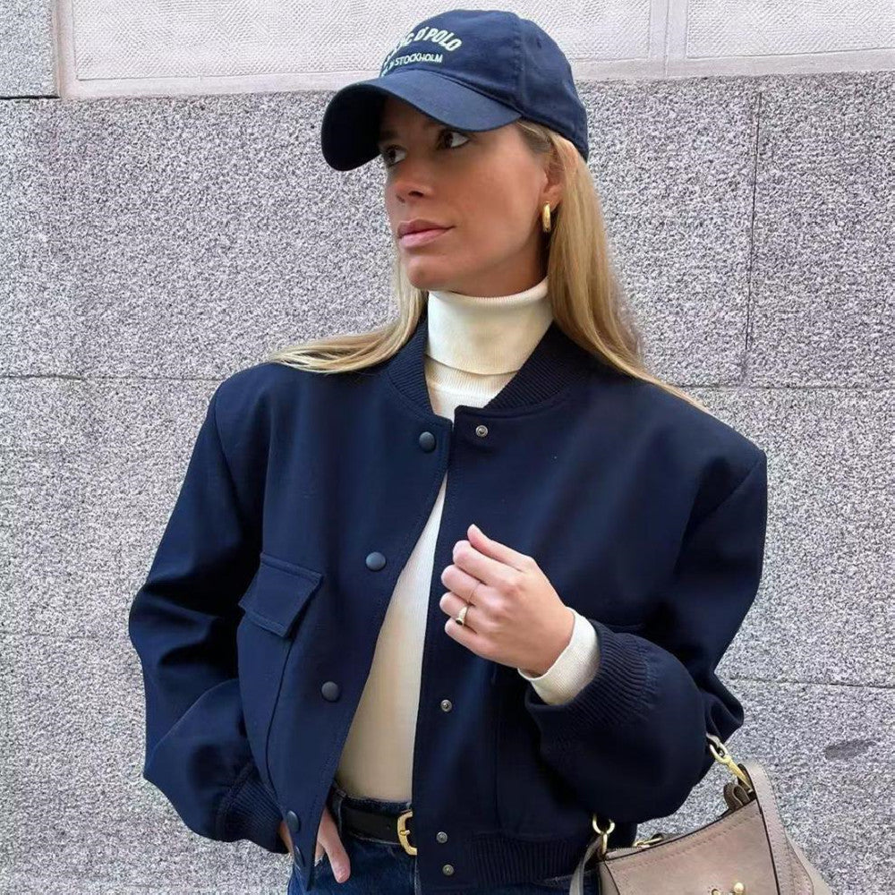 Dames Bomberjas Elegante Stedelijke Stijl - Mode Vibes