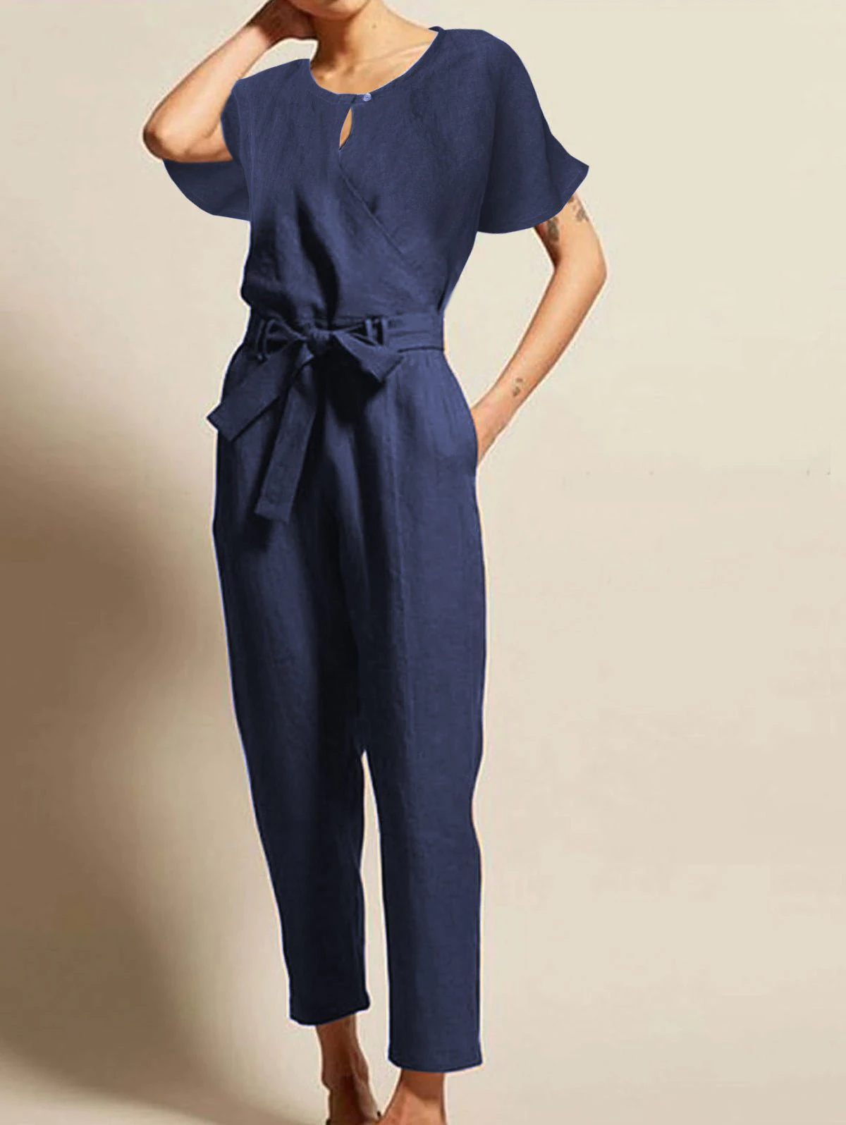 Jumpsuit Trendy Comfortabele Jurk Modieus Design
