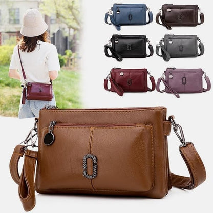 Kleine Crossbody Tas Sienna Leer Lederlook