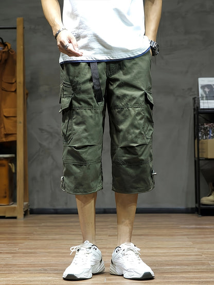 Heren Cargo Broek 3/4 Lengte Comfortabel