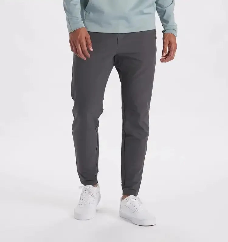 Chino Jogger Heren Slim Fit Broek Olivier