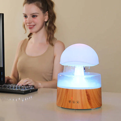 Luchtbevochtiger met Nachtverlichting en Aromatherapiefunctie