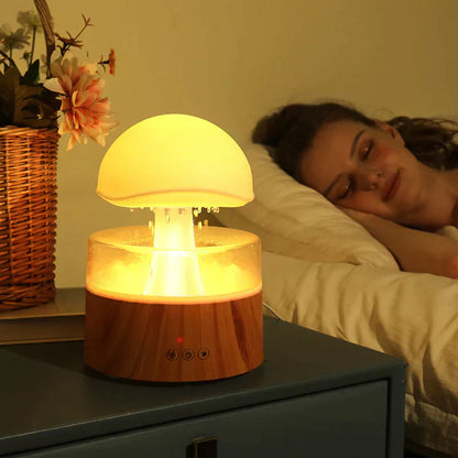 Luchtbevochtiger met Nachtverlichting en Aromatherapiefunctie