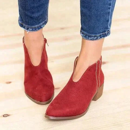 Dames Enkellaarsjes Stijlvol Elegant Schoenen