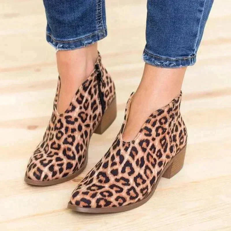Dames Enkellaarsjes Stijlvol Elegant Schoenen - Mode Vibes