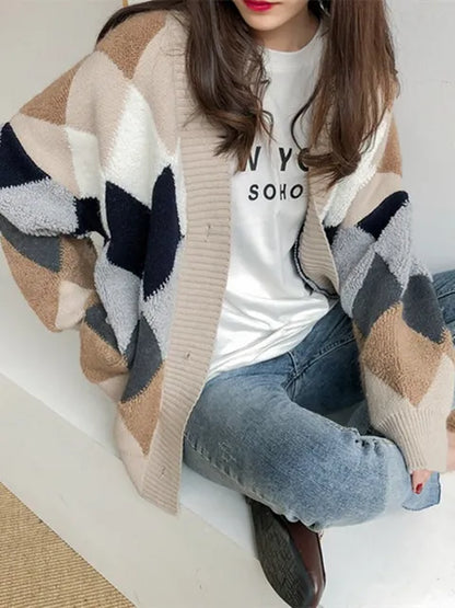 Geruit Knoopvest Aleda Casual Stijl - Mode Vibes