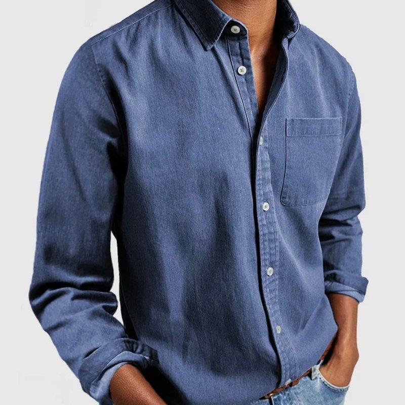 Heren Linnen Overhemd Casual Zomer - Mode Vibes
