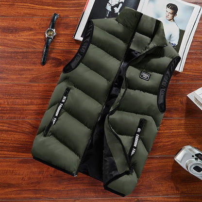 Gewatteerde Bodywarmer Warm en Functioneel voor Buiten