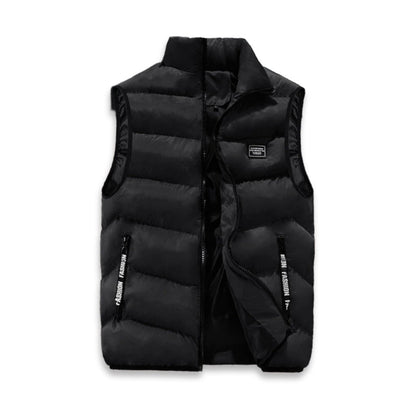Gewatteerde Bodywarmer Warm en Functioneel voor Buiten - Mode Vibes