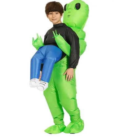 Alien Kostuum voor Kinderen en Volwassenen Cosplay