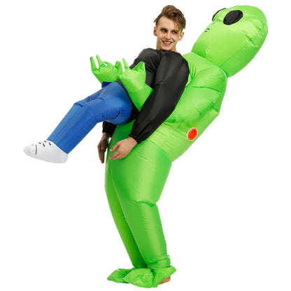 Alien Kostuum voor Kinderen en Volwassenen Cosplay