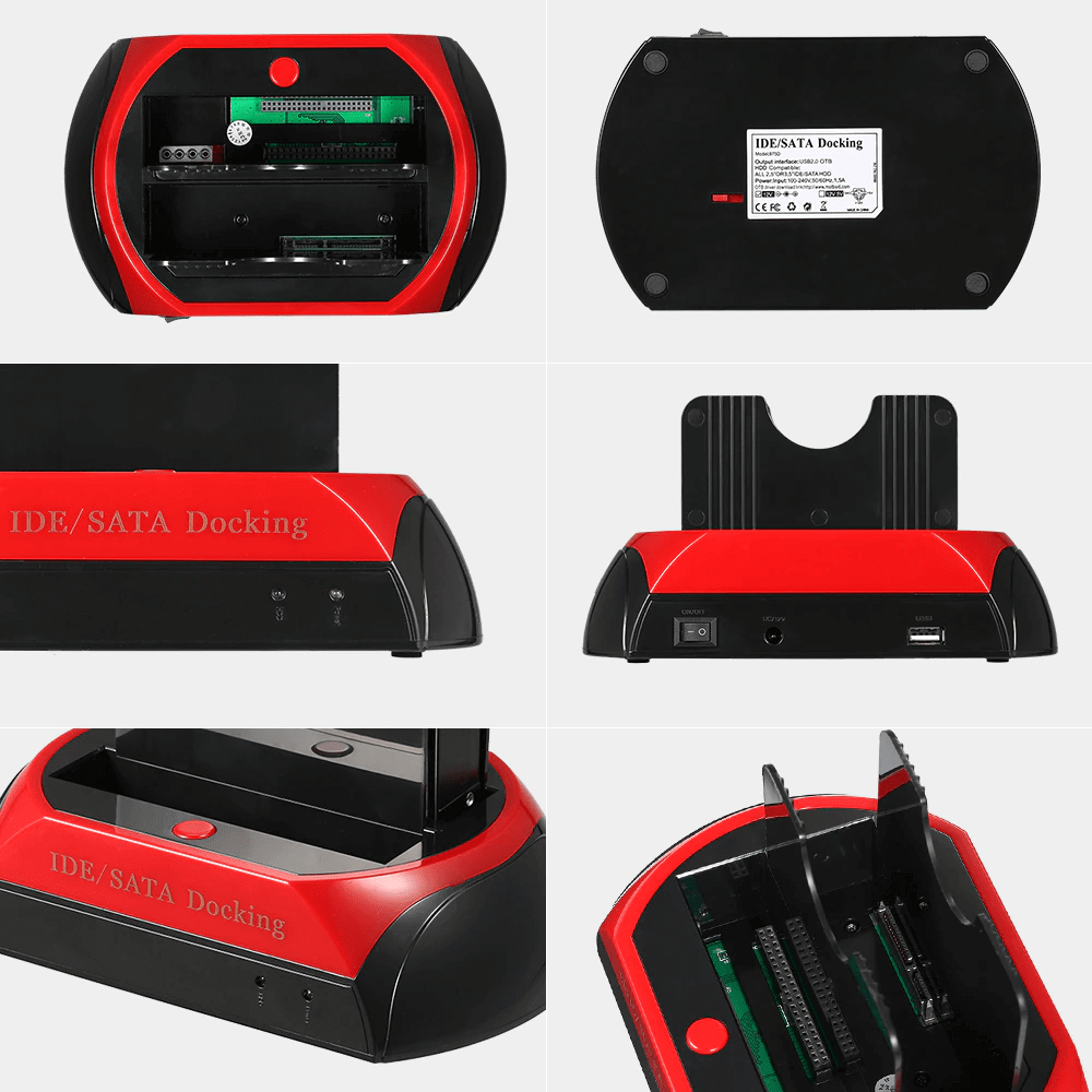 Harde Schijf Docking Station USB voor Data Overdracht - Mode Vibes