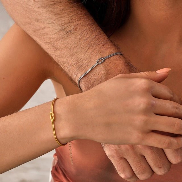 Eenvoudige Liefdes Armband Zilver Minimalistisch